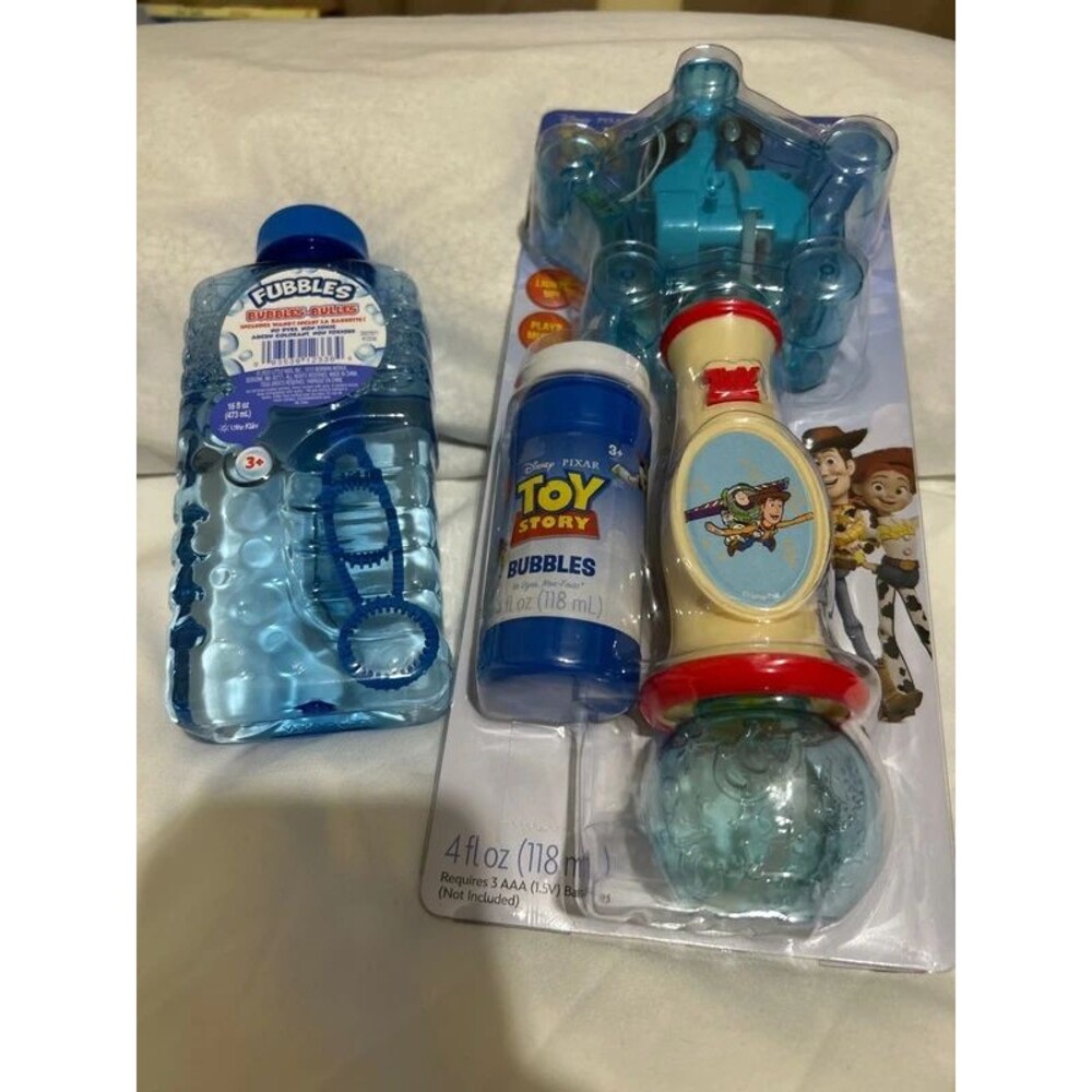 Disney Pixar Toy Story Lights & Sounds Bubble Wand